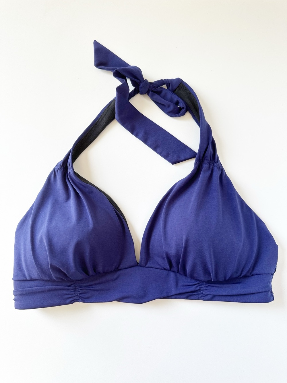 Lands End Halter Tie Bikini Swim Top